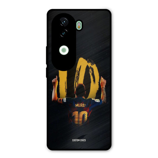 Number Ten Messi iQOO Z9s Mobile Back Cover - Sports PrintShield Case
