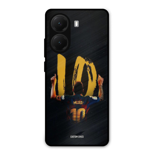Number Ten Messi Poco X7 Pro Mobile Back Cover - Sports PrintShield Case