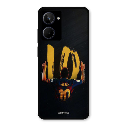 Number Ten Messi Realme 10 Mobile Back Cover - Sports PrintShield Case