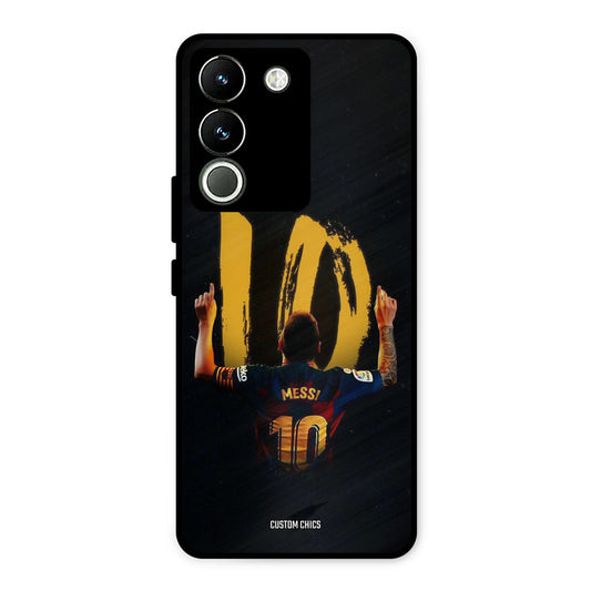 Number Ten Messi Vivo Y200 Mobile Back Cover - Sports PrintShield Case