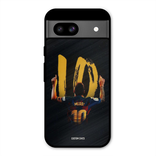 Number Ten Messi Google Pixel 8a Mobile Back Cover - Sports PrintShield Case