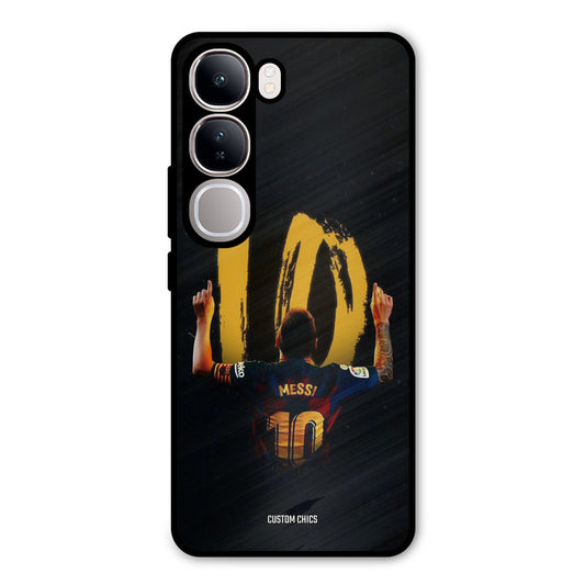 Number Ten Messi Vivo Y300 Mobile Back Cover - Sports PrintShield Case