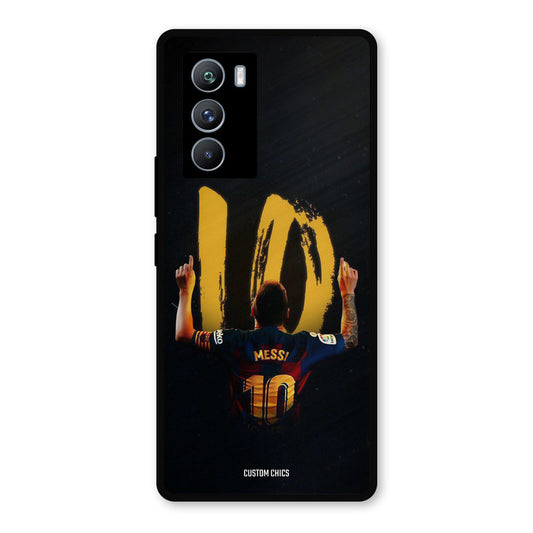 Number Ten Messi iQOO 9SE Mobile Back Cover - Sports PrintShield Case