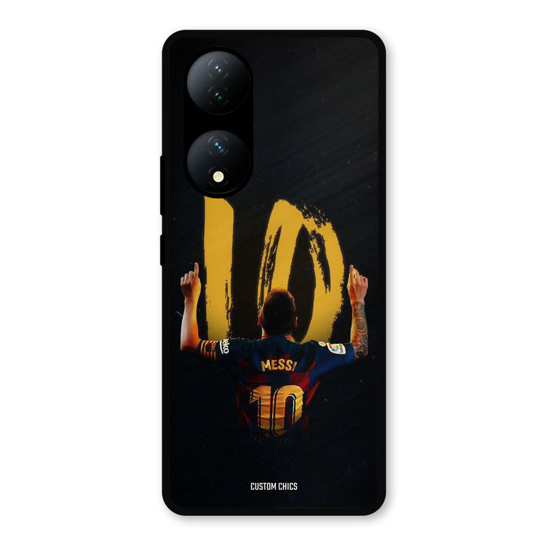 Number Ten Messi Vivo Y100 Mobile Back Cover - Sports PrintShield Case