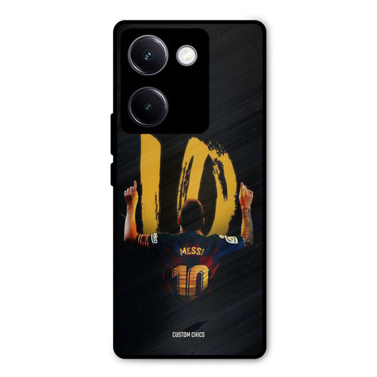 Number Ten Messi Vivo Y300 Plus Mobile Back Cover - Sports PrintShield Case