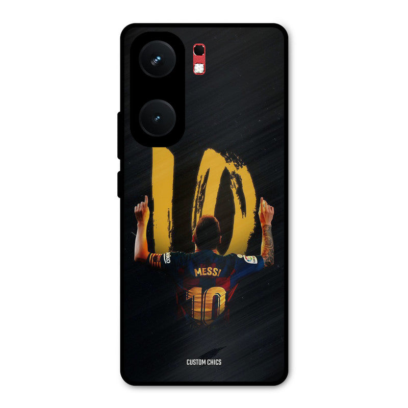 Number Ten Messi iQOO Neo 9 Pro Mobile Back Cover - Sports PrintShield Case