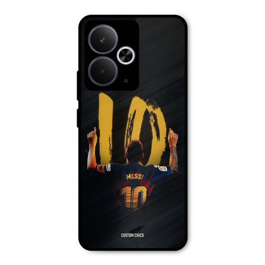 Number Ten Messi Realme 14T Mobile Back Cover - Sports PrintShield Case