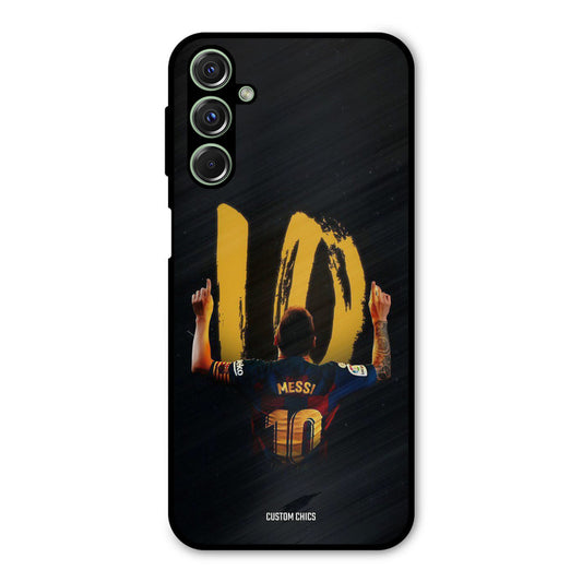 Number Ten Messi Samsung Galaxy M34 Mobile Back Cover - Sports PrintShield Case