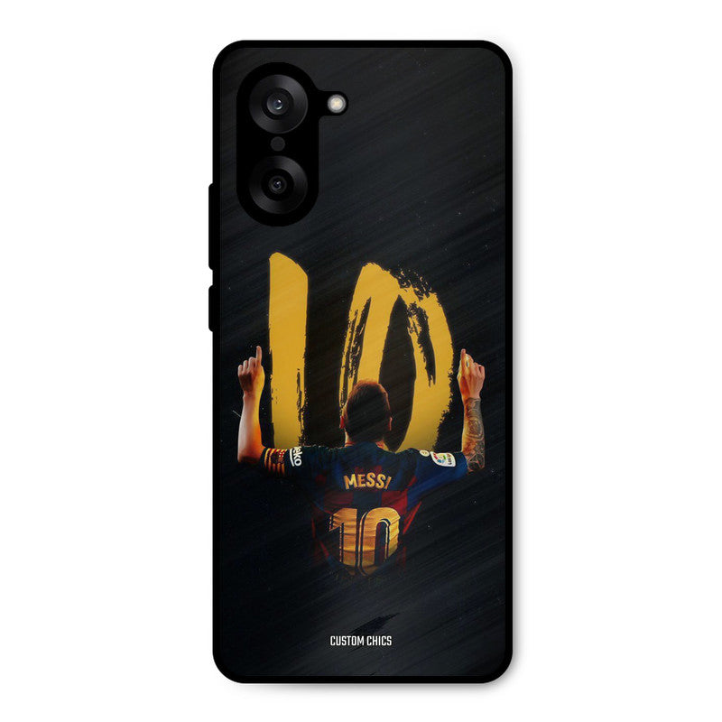 Number Ten Messi Oneplus Nord CE5 Mobile Back Cover - Sports PrintShield Case