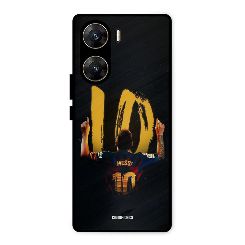 Number Ten Messi Vivo V29e Mobile Back Cover - Sports PrintShield Case