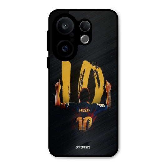 Number Ten Messi Vivo X200 FE Mobile Back Cover - Sports PrintShield Case