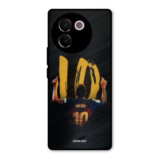 Number Ten Messi Vivo V30e Mobile Back Cover - Sports PrintShield Case