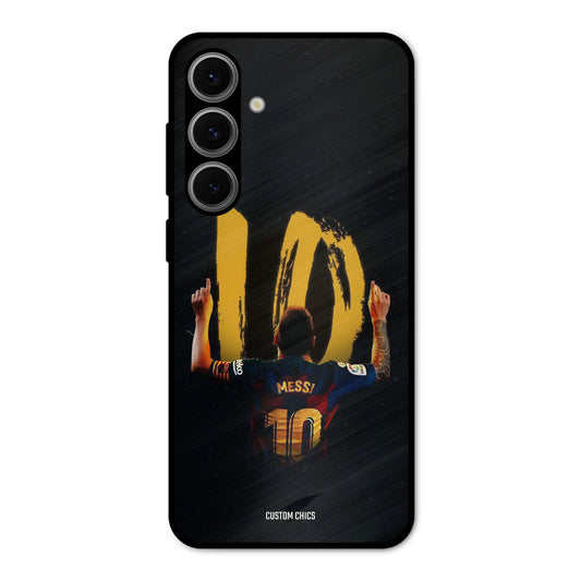 Number Ten Messi Samsung Galaxy S24 Mobile Back Cover - Sports PrintShield Case
