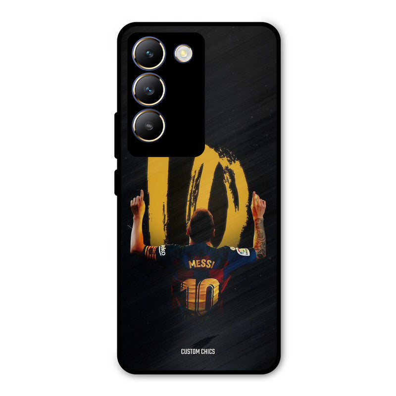 Number Ten Messi Vivo Y200e Mobile Back Cover - Sports PrintShield Case