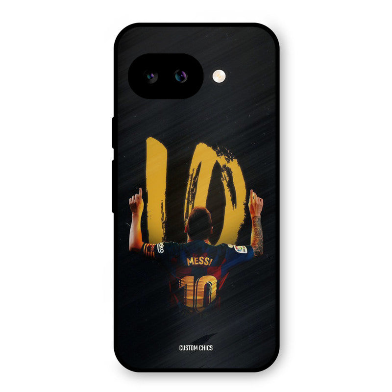 Number Ten Messi Google Pixel 9A Mobile Back Cover - Sports PrintShield Case