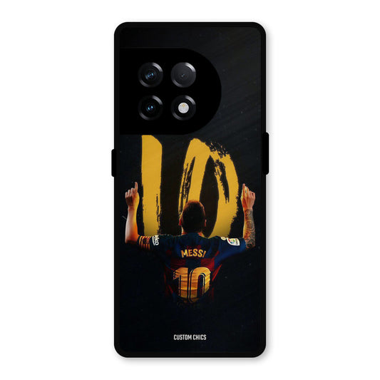 Number Ten Messi OnePlus 11R Mobile Back Cover - Sports PrintShield Case