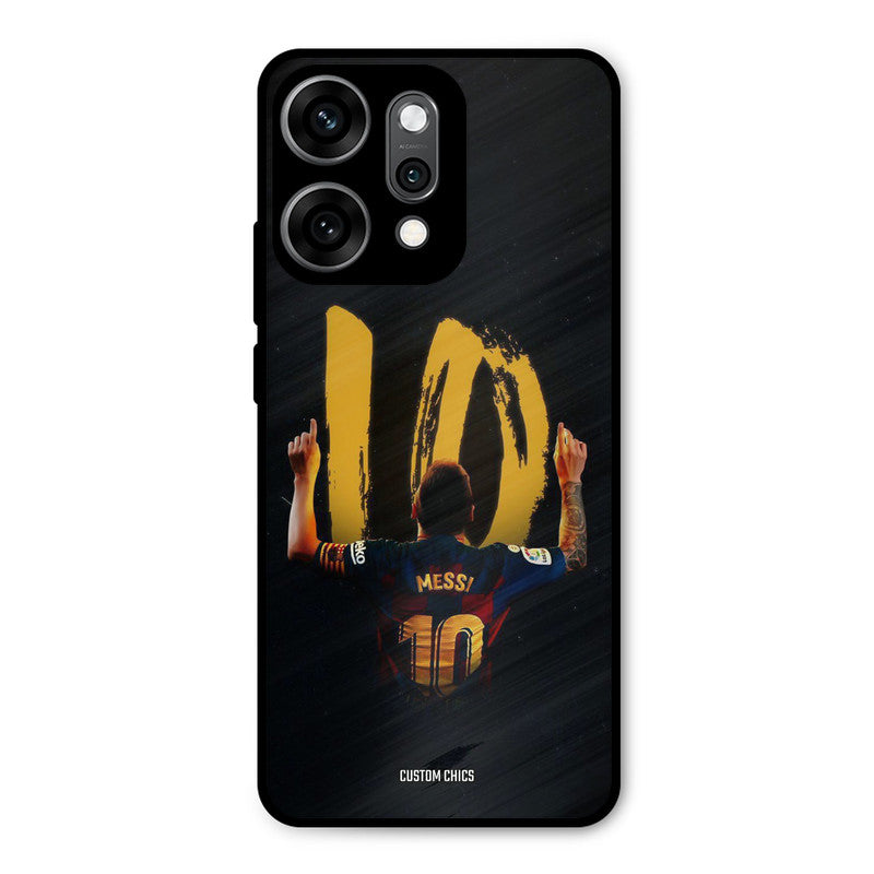 Number Ten Messi Oppo Reno 14 Pro Mobile Back Cover - Sports PrintShield Case