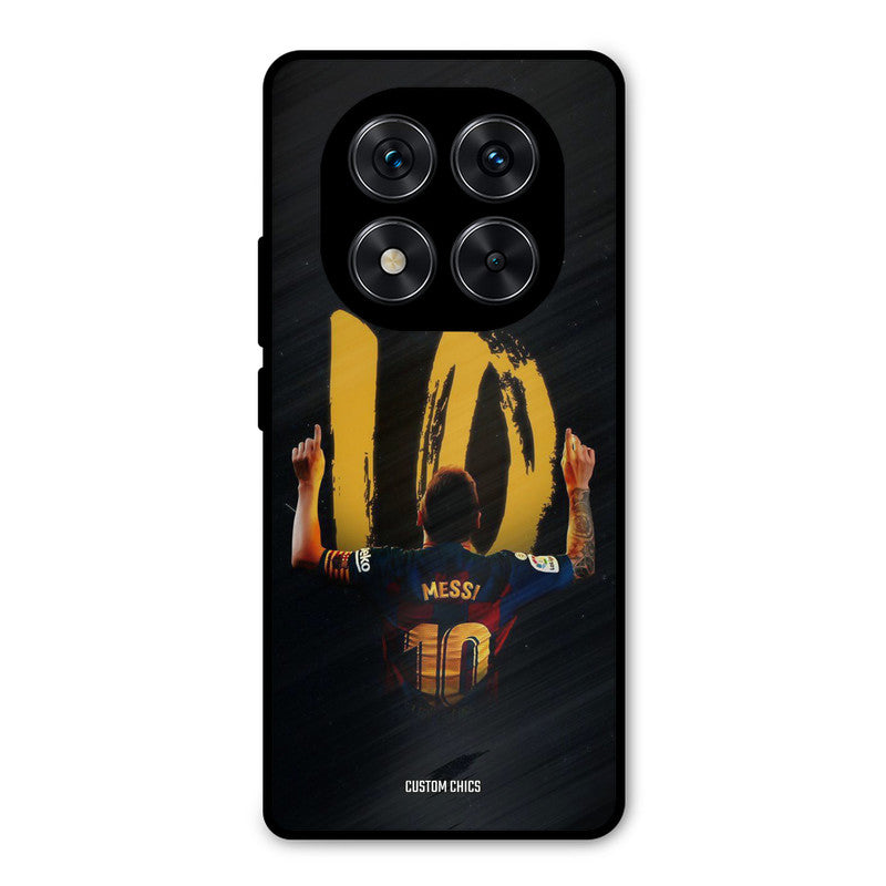 Number Ten Messi Redmi Note 14 Pro Mobile Back Cover - Sports PrintShield Case