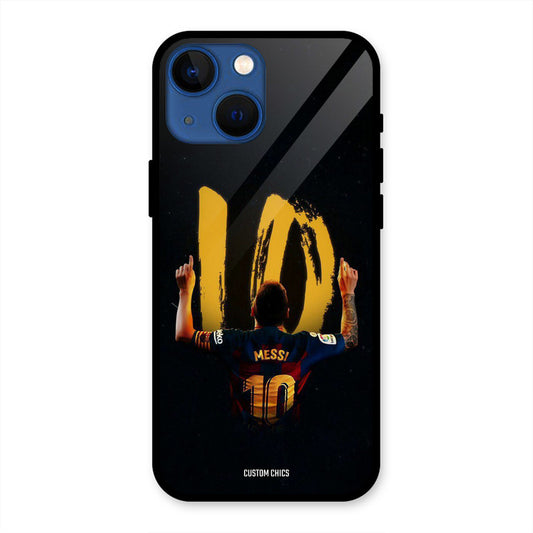 Number Ten Messi iPhone 13 Mini Mobile Back Cover - Sports PrintShield Case