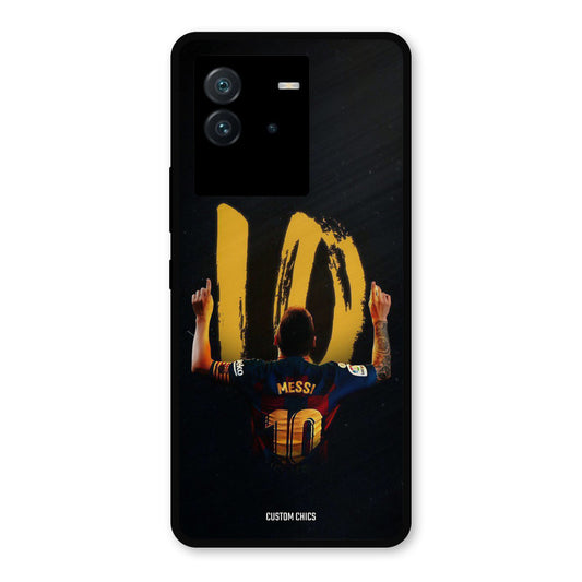 Number Ten Messi iQoo Neo 6 Mobile Back Cover - Sports PrintShield Case