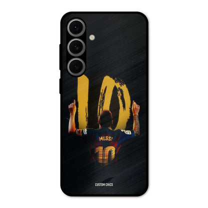 Number Ten Messi Samsung Galaxy S24 FE Mobile Back Cover - Sports PrintShield Case