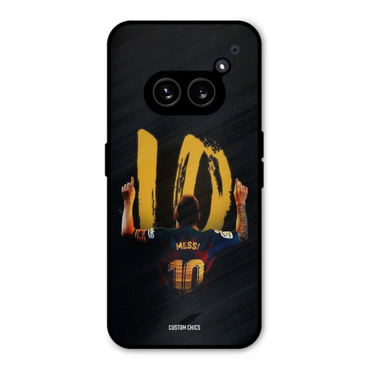 Number Ten Messi Nothing Phone 2a Mobile Back Cover - Sports PrintShield Case