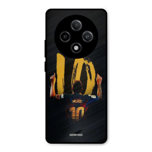 Number Ten Messi Oppo F27 Pro Plus 5G Mobile Back Cover - Sports PrintShield Case
