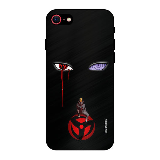 Obito Eyes iPhone SE 2022 Mobile Back Cover - Anime PrintShield Case