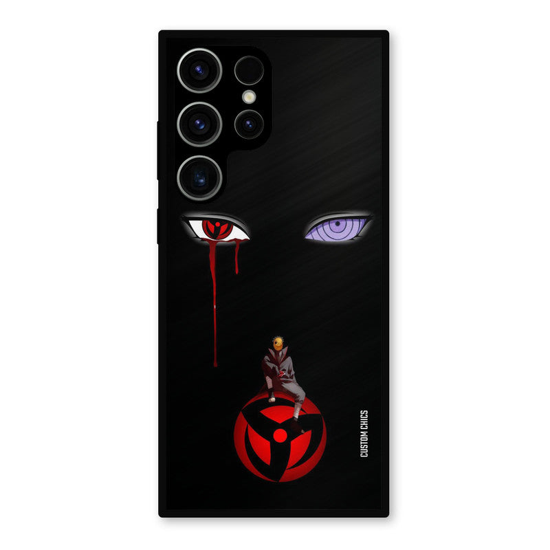 Obito Eyes Samsung Galaxy S23 Ultra Mobile Back Cover - Anime PrintShield Case