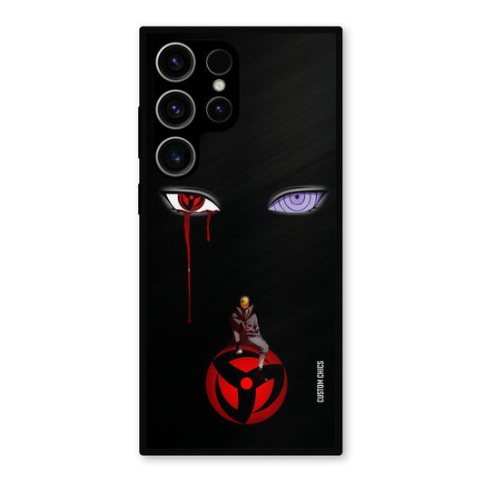 Obito Eyes Samsung Galaxy S23 Ultra Mobile Back Cover - Anime PrintShield Case