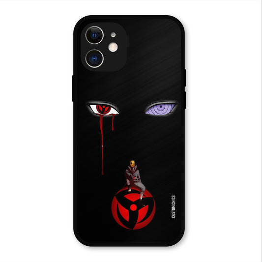 Obito Eyes iPhone 12 Mobile Back Cover - Anime PrintShield Case