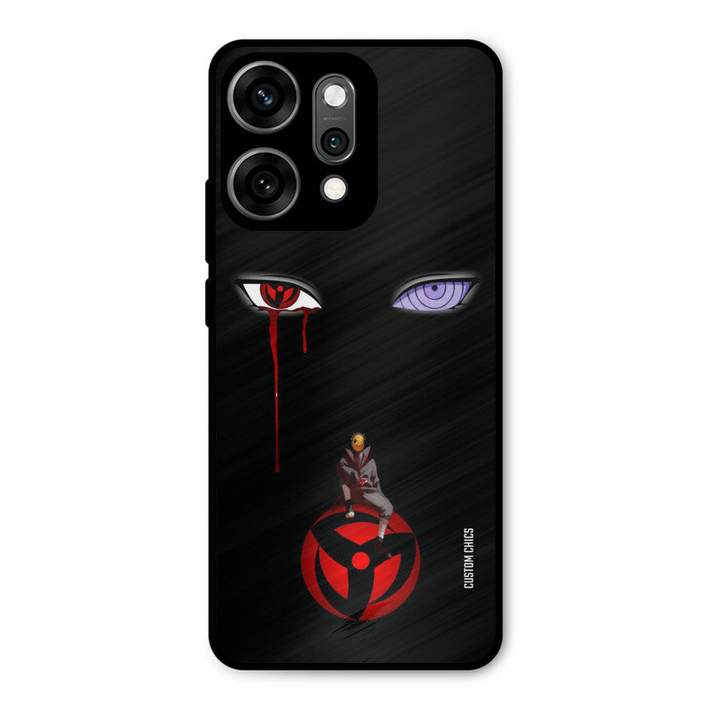 Obito Eyes Oppo Reno 14 Pro Mobile Back Cover - Anime PrintShield Case
