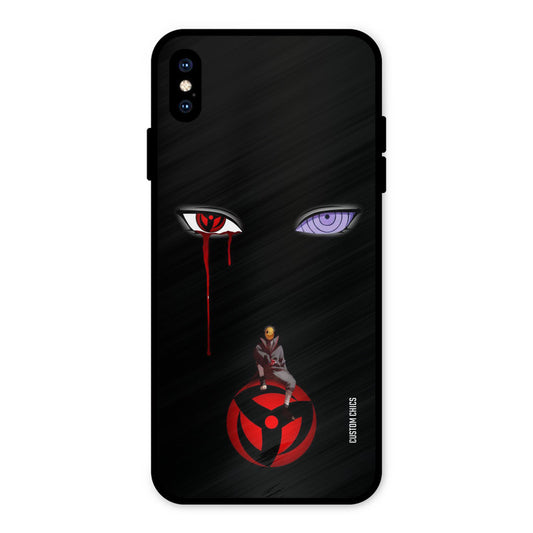 Obito Eyes iPhone XS Max Mobile Back Cover - Anime PrintShield Case
