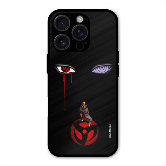 Obito Eyes iPhone 16 Pro Max Mobile Back Cover - Anime PrintShield Case