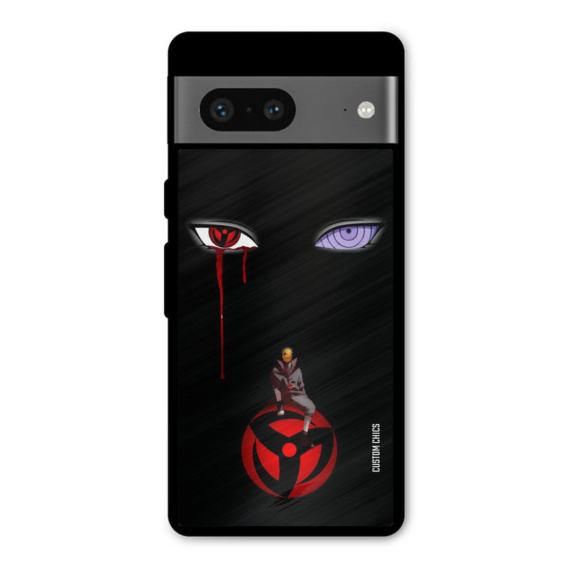 Obito Eyes Google Pixel 7 Mobile Back Cover - Anime PrintShield Case