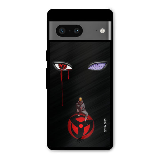 Obito Eyes Google Pixel 7 Mobile Back Cover - Anime PrintShield Case
