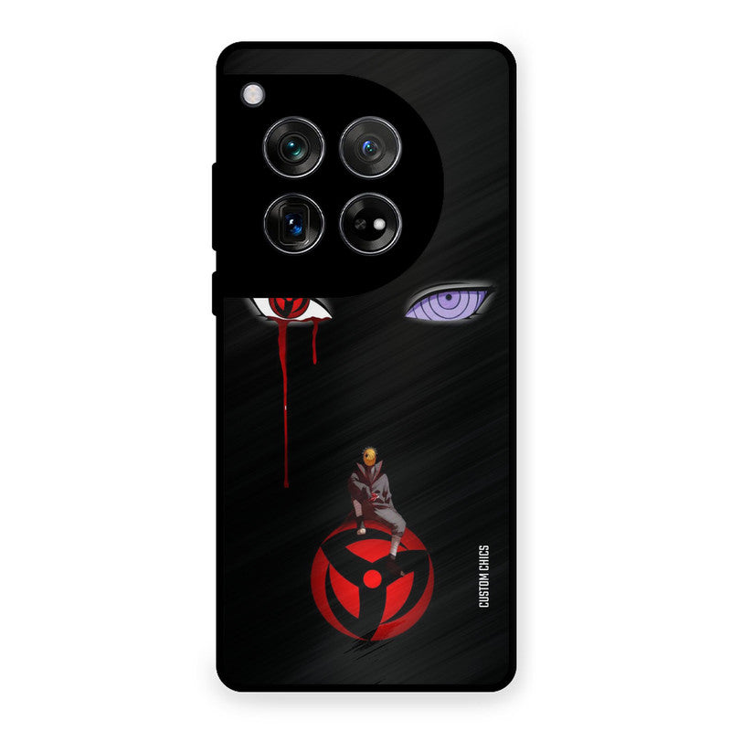 Obito Eyes OnePlus 12 Mobile Back Cover - Anime PrintShield Case