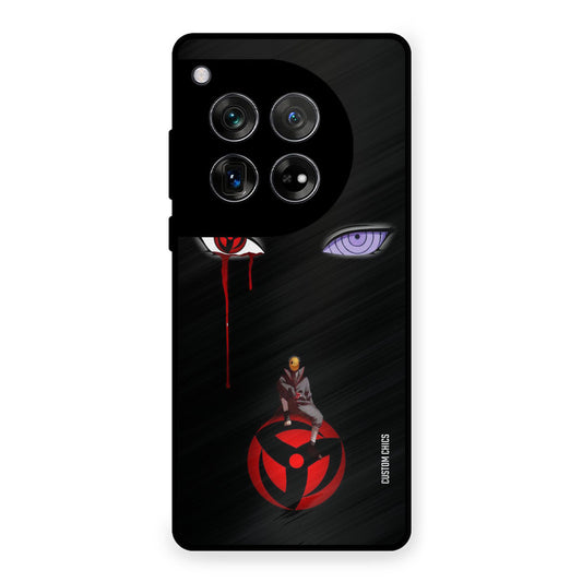 Obito Eyes OnePlus 12 Mobile Back Cover - Anime PrintShield Case