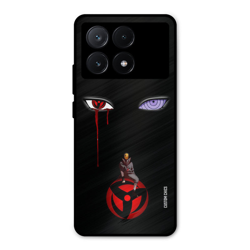 Obito Eyes Poco X6 Pro Mobile Back Cover - Anime PrintShield Case