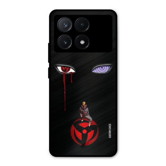 Obito Eyes Poco X6 Pro Mobile Back Cover - Anime PrintShield Case