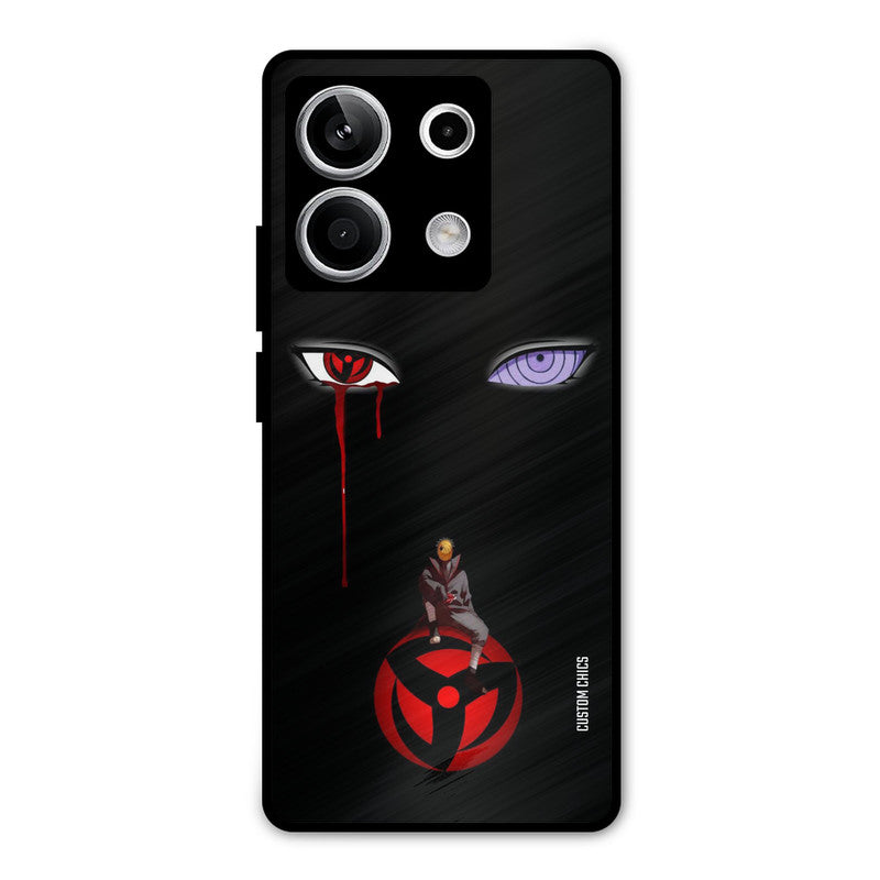 Obito Eyes Redmi Note 13 5G Mobile Back Cover - Anime PrintShield Case
