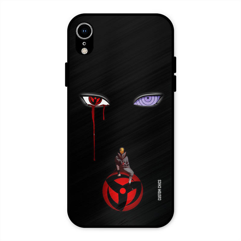 Obito Eyes iPhone XR Mobile Back Cover - Anime PrintShield Case