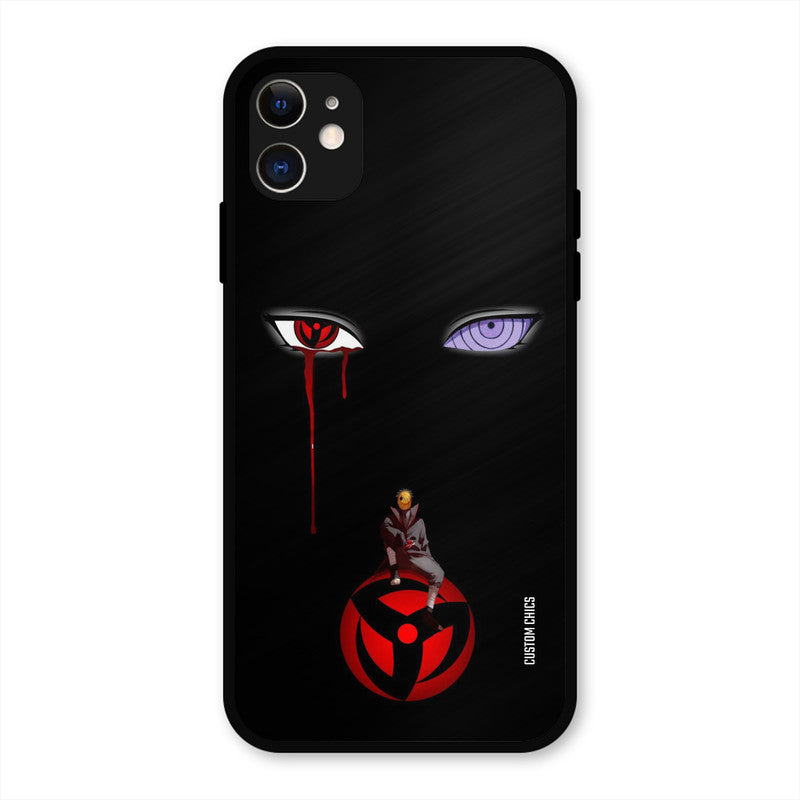 Obito Eyes iPhone 11 Mobile Back Cover - Anime PrintShield Case