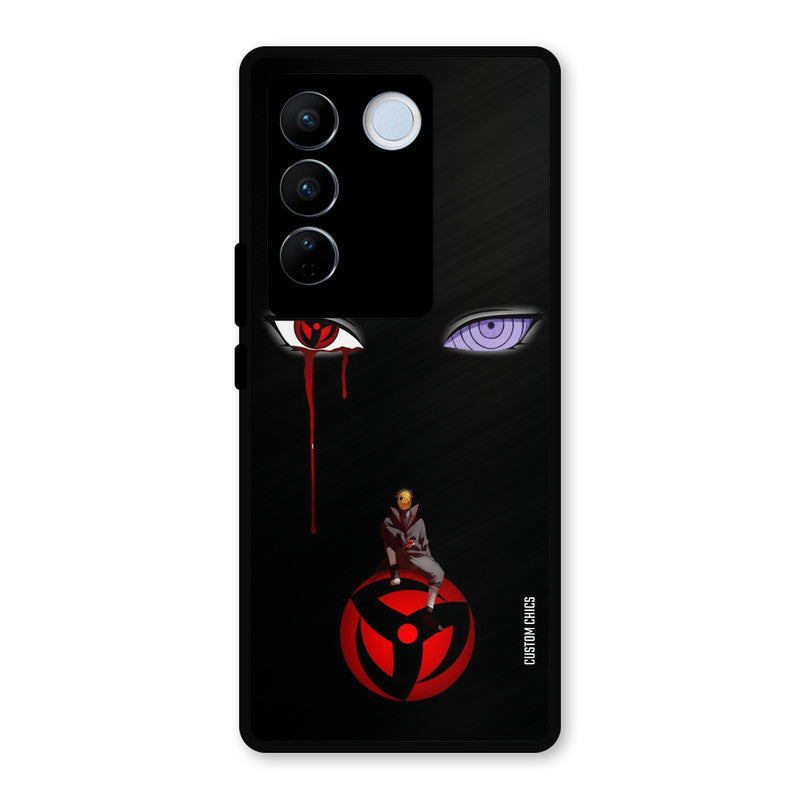 Obito Eyes Vivo V27 Pro Mobile Back Cover - Anime PrintShield Case