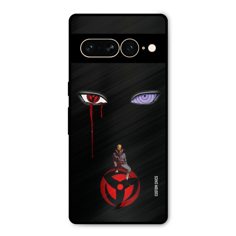 Obito Eyes Google Pixel 7 Pro Mobile Back Cover - Anime PrintShield Case