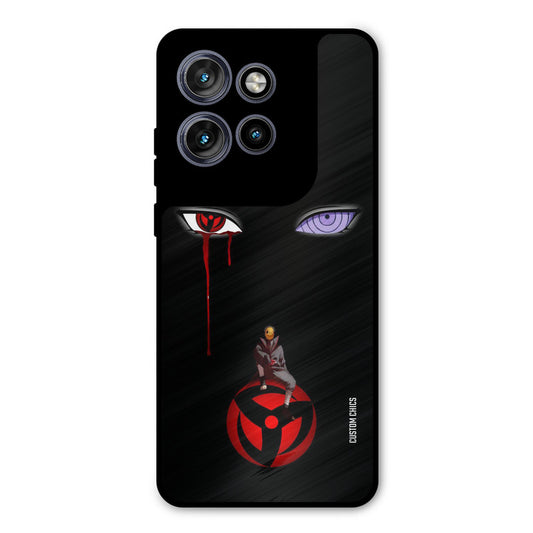 Obito Eyes Motorola Edge 50 Neo Mobile Back Cover - Anime PrintShield Case