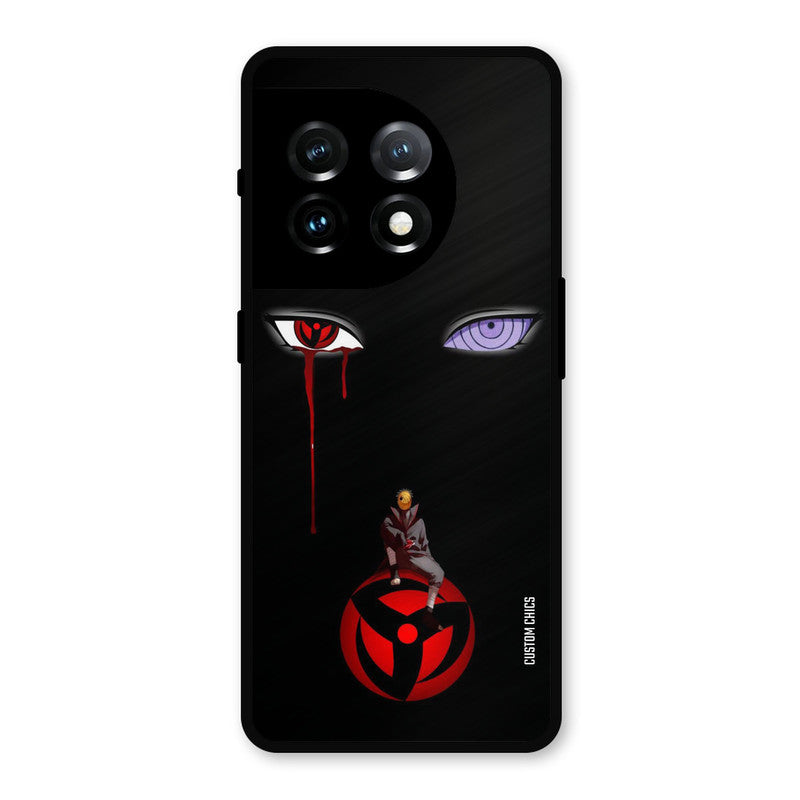 Obito Eyes OnePlus 11 Mobile Back Cover - Anime PrintShield Case
