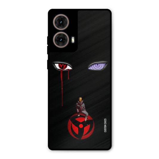 Obito Eyes Moto G85 Mobile Back Cover - Anime PrintShield Case