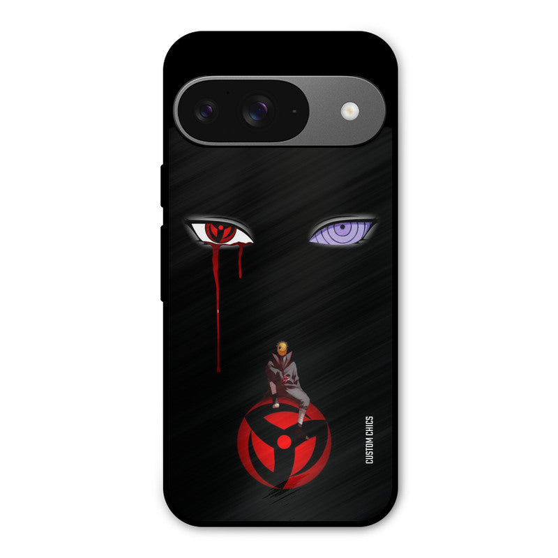 Obito Eyes Google Pixel 9 Mobile Back Cover - Anime PrintShield Case