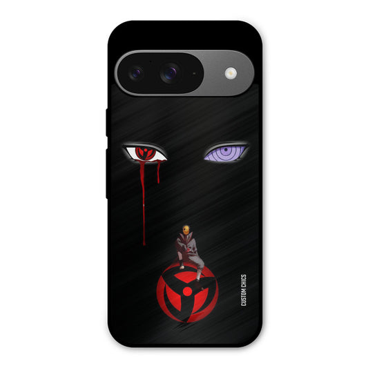 Obito Eyes Google Pixel 9 Mobile Back Cover - Anime PrintShield Case